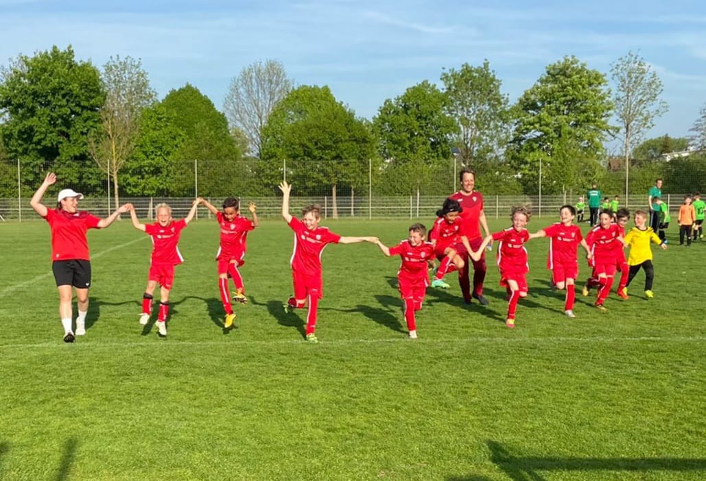 Die U8 ist im Pokalhalbfinale erfolgreich.