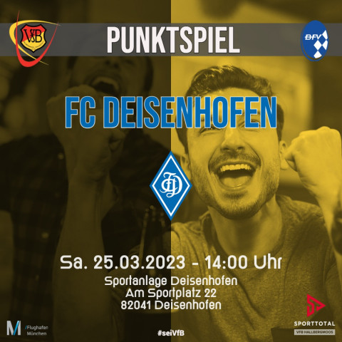 VfB spielt am Samstag in Deisenhofen
