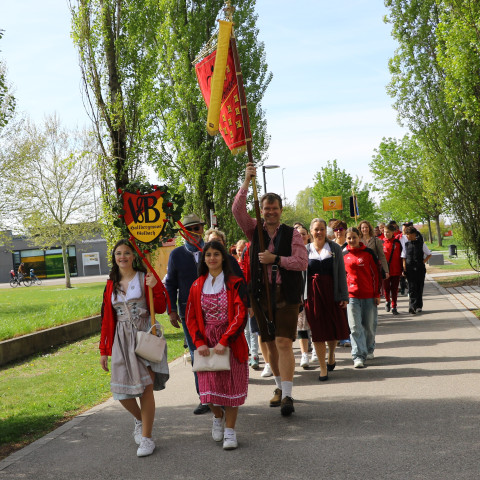 VfB beteiligt sich am Festumzug zum 30 jährigen Jubiläum Partnerschaft Predazzo