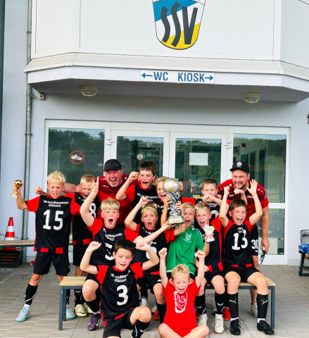 U11-1 gewinnt Turnier in Dillingen