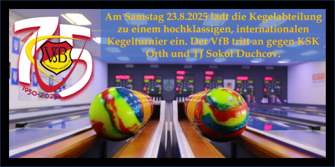 Kegler starten mit 2 Siegen in die Saisonvorbereitung/ intern. Turnier am Samstag