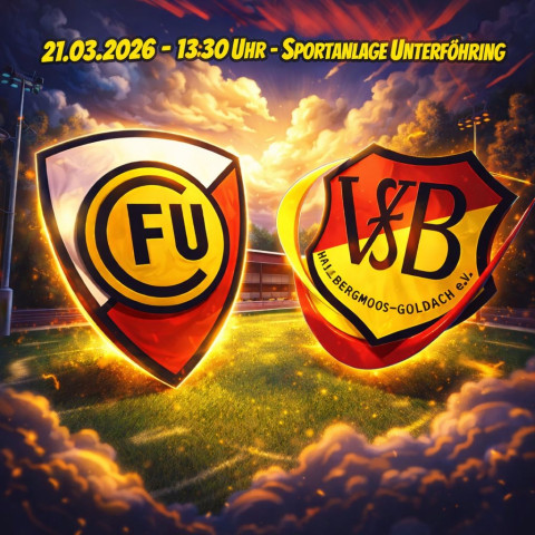 Erste am 21.3. zu  Gast beim FC Unterföhring