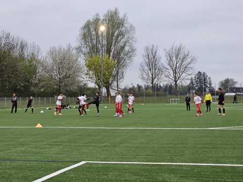 Erstes spiel für die U13-1 nach den Osterferien
