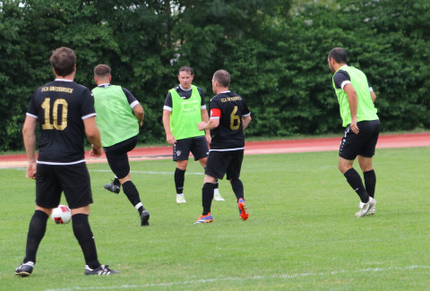 Pokal-aus für die Ü32 des VfB Hallbergmoos
