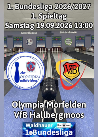 VfB spielt zum BL-Auftakt in Mörfelden