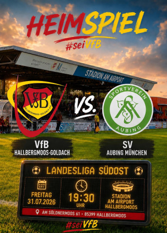 VfB empfängt  den SV Aubing