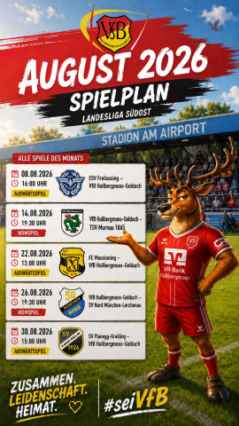 Spiele des VfB im August