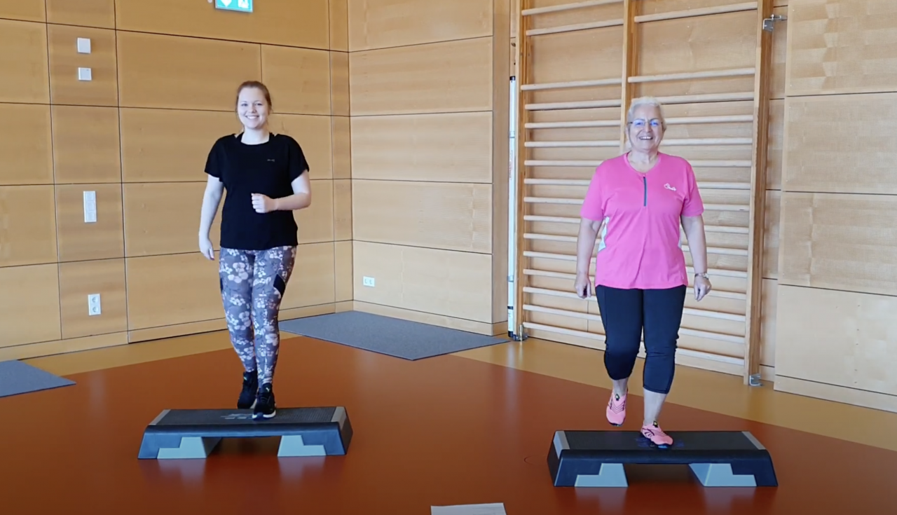 Fitness mit Renate und Sabrina: Step