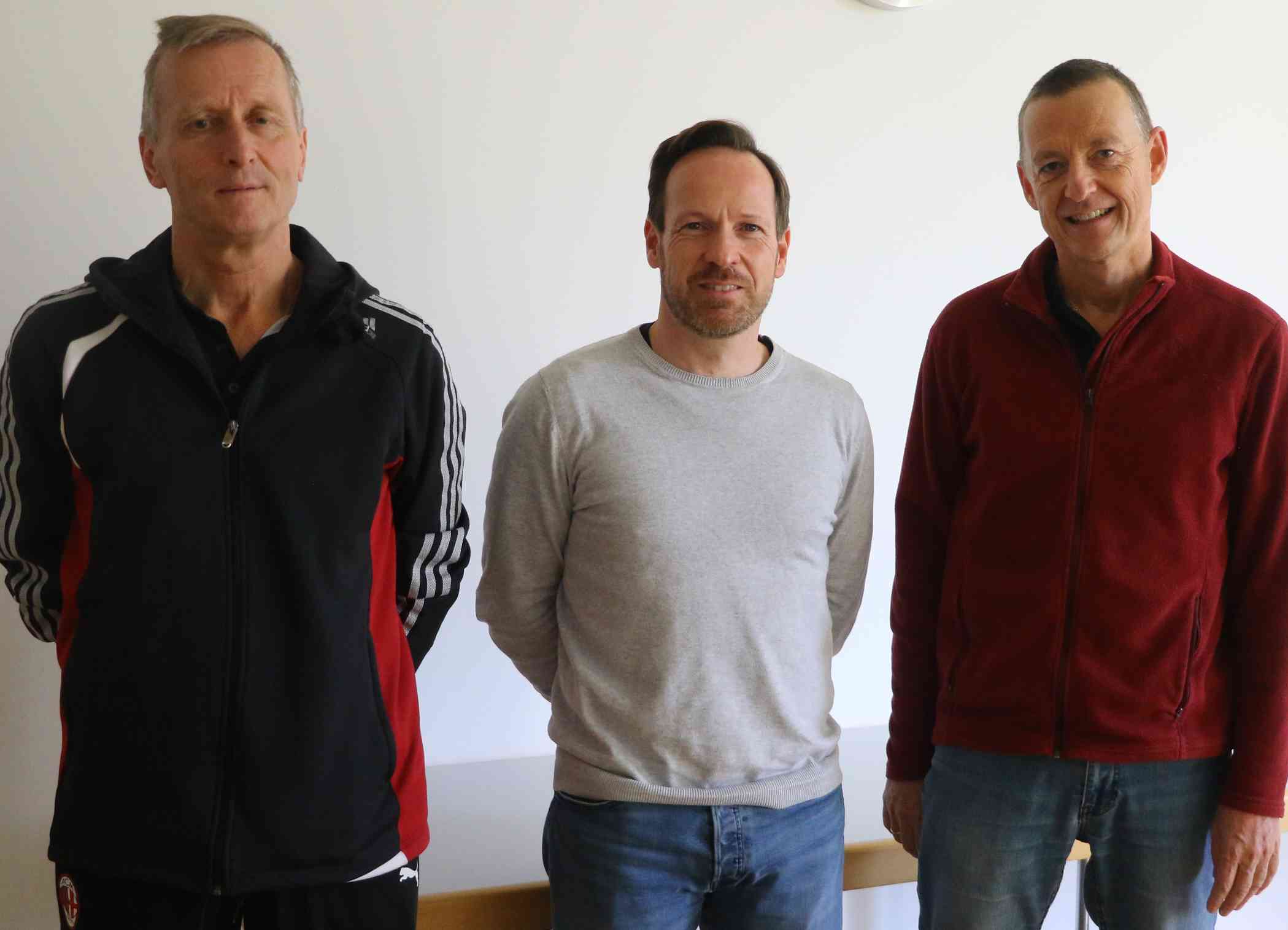 Die Mannschaftsführer der Erwachsenenteams